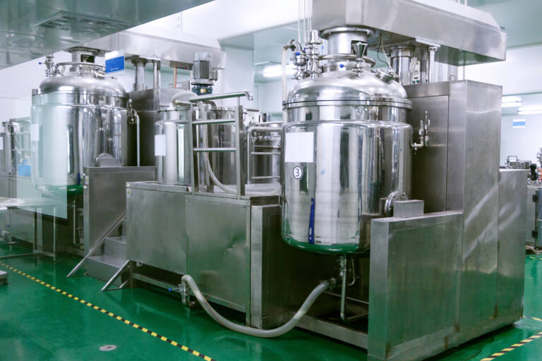 stainless steel automated chemical batch process equipment